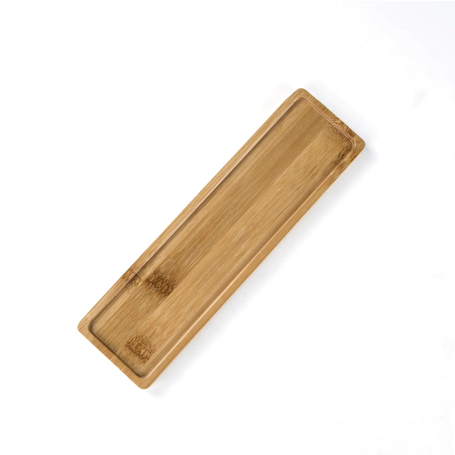 Succulent Bamboo Trays – Modern Minimalist Planter Set for Boho Home Décor