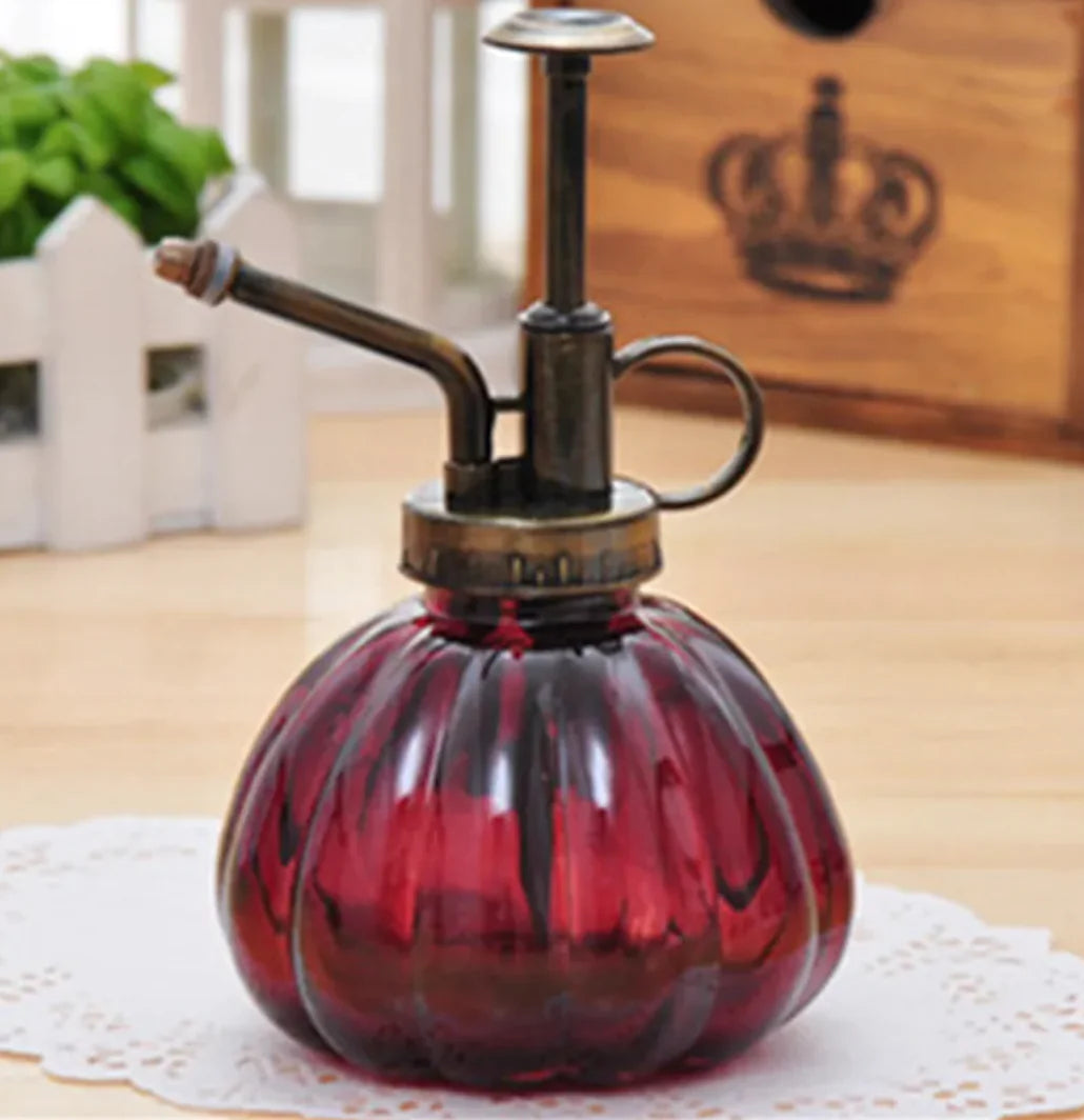 Glass Plant Mister & Watering Bottle – Dual-Purpose Spray and Pour Design for Modern Home Décor