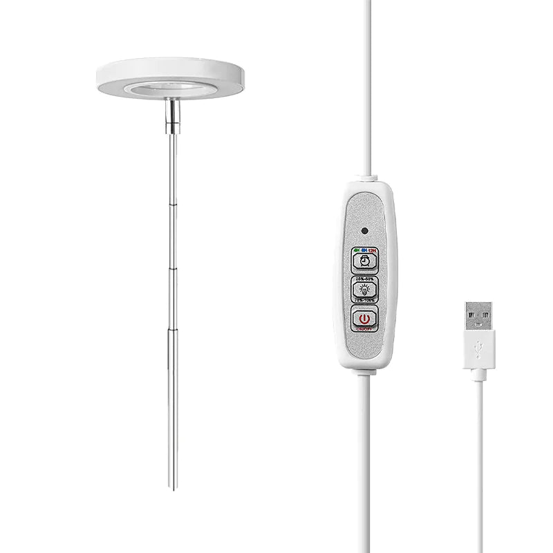 Angel Ring Plant Lamp USB – Full Spectrum LED Grow Light for Modern Spaces
