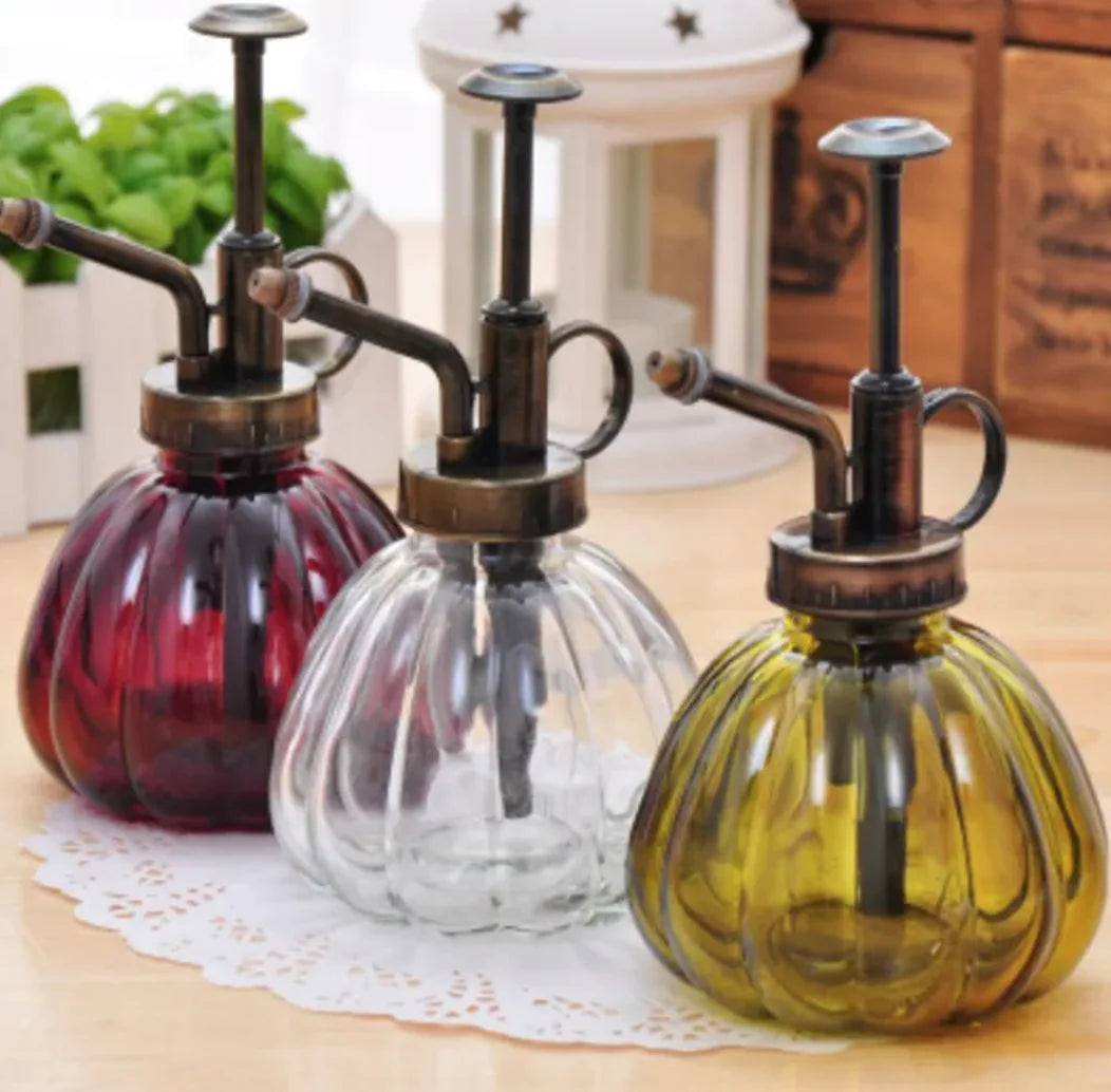Glass Plant Mister & Watering Bottle – Dual-Purpose Spray and Pour Design for Modern Home Décor