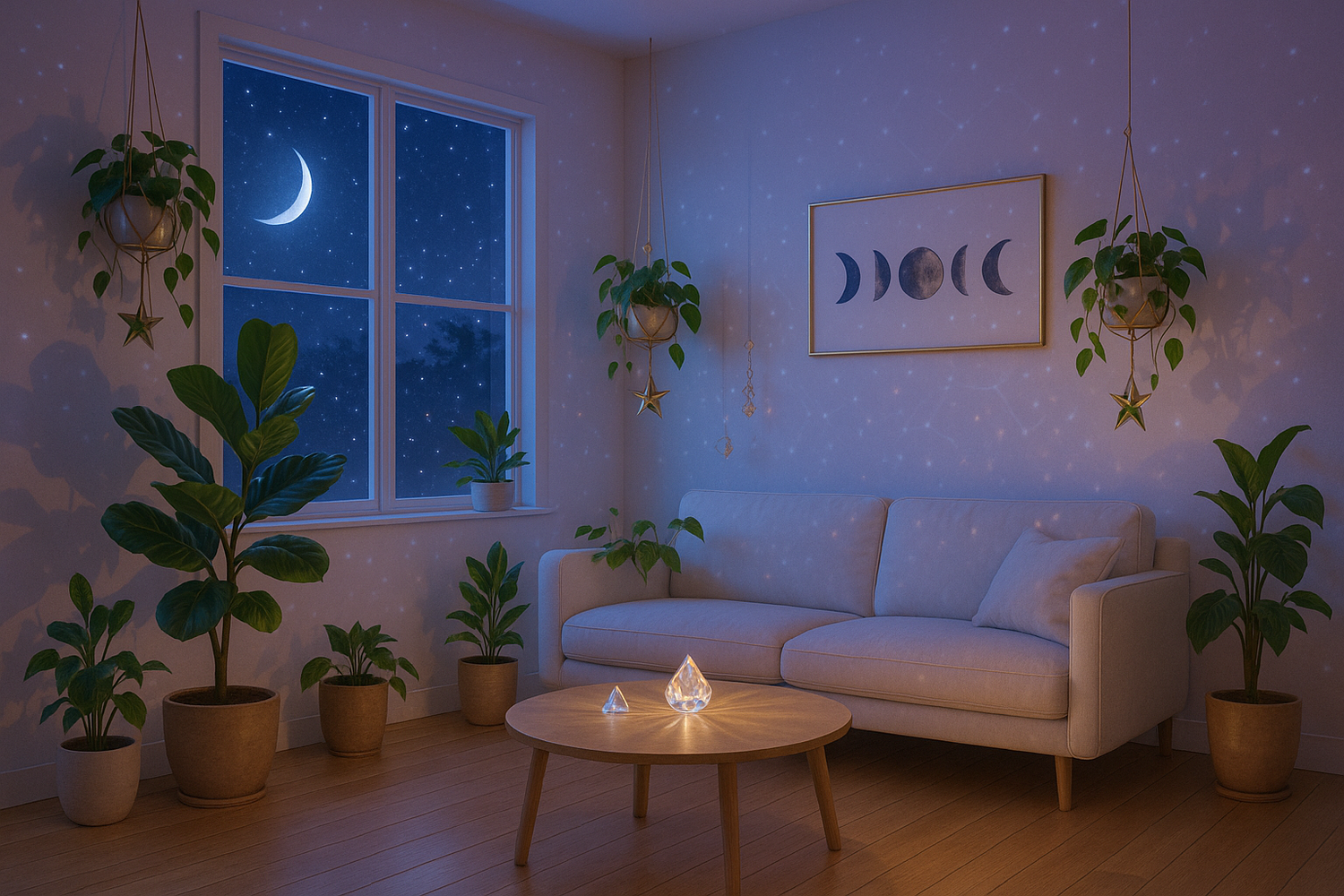Can you add a celestial feel to it?