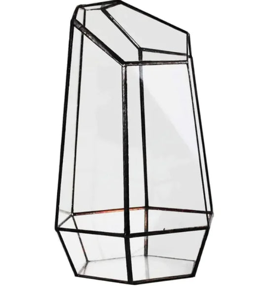 Glass Eco Plant Bottle – Handcrafted Copper & Glass Terrarium for Modern Décor